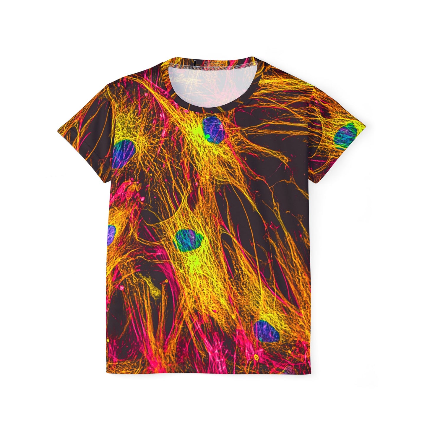 Vibrant Cell Design Women's Sports Jersey