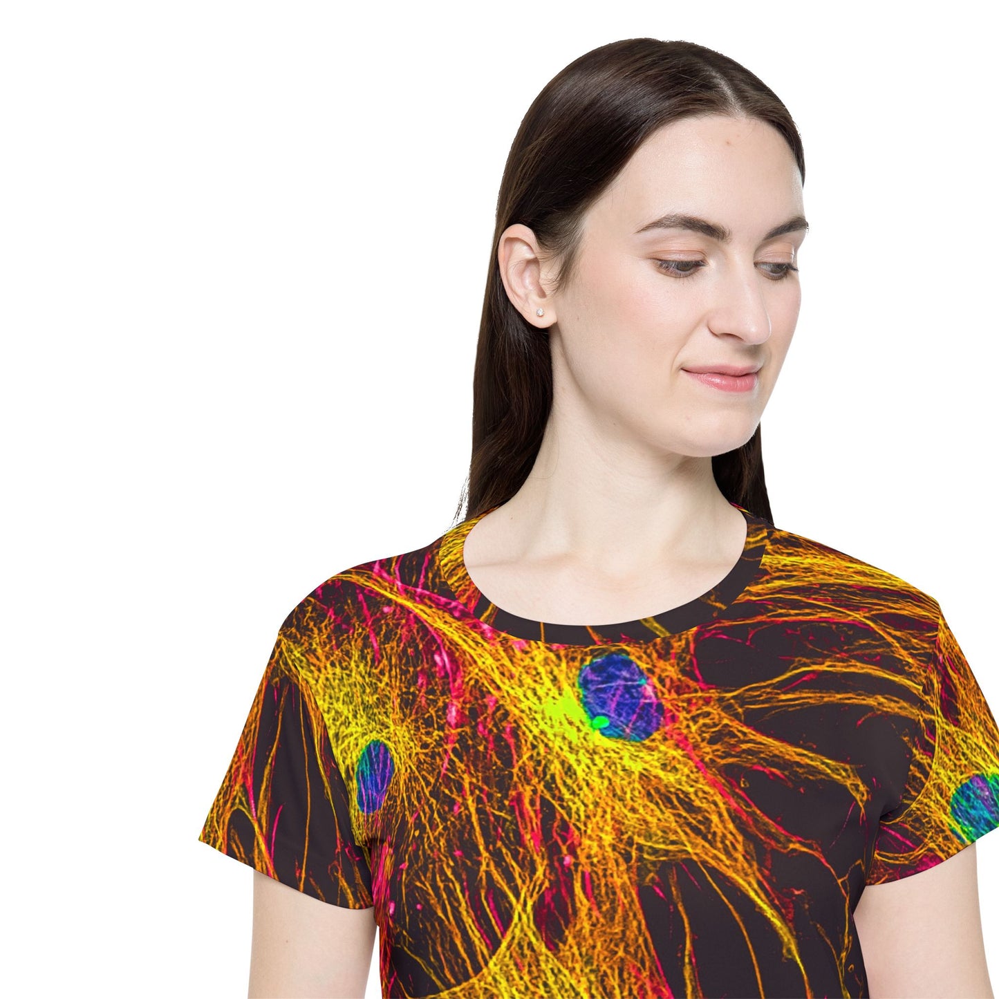 Vibrant Cell Design Women's Sports Jersey