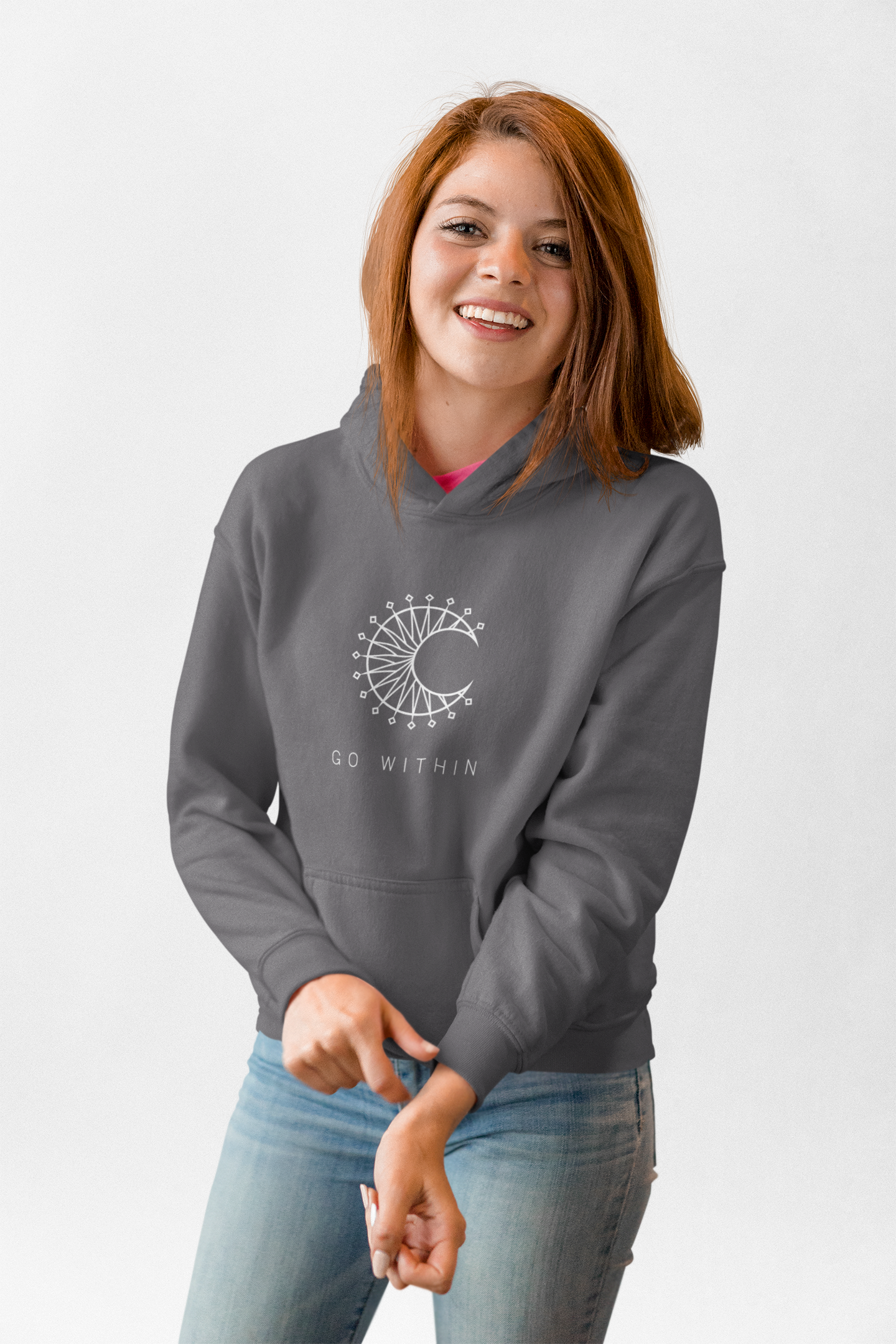 Cozy Up in Balance – Unisex Heavy Blend™ Sun & Moon Hoodie For Every Occasion, Perfect Gift, Casual Wear, Fall Favorites, Holiday Comfort