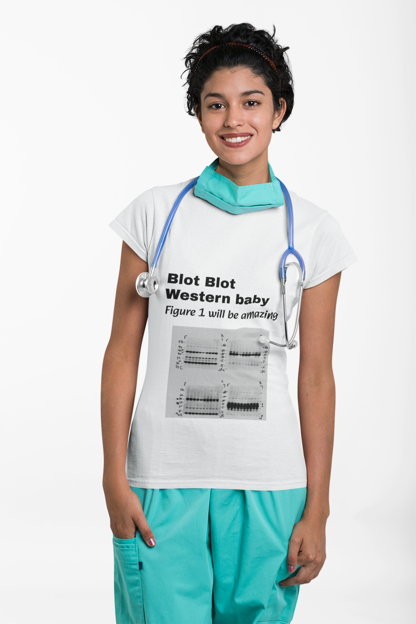 Funny Science Tee for Biologists Who Do Western Blots, Gift for Bench Scientists, Unisex Short Sleeve Shirt, Science Humor, Researcher Apparel