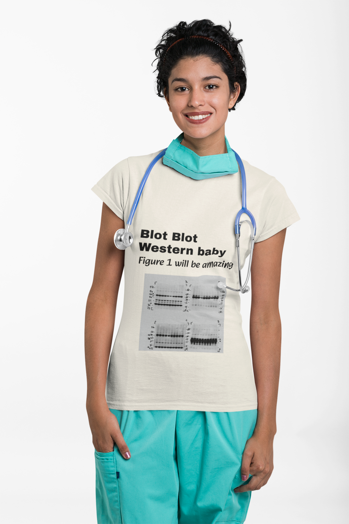 Funny Science Tee for Biologists Who Do Western Blots, Gift for Bench Scientists, Unisex Short Sleeve Shirt, Science Humor, Researcher Apparel