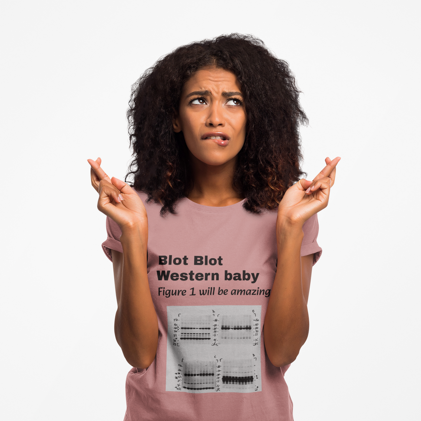 Funny Science Tee for Biologists Who Do Western Blots, Gift for Bench Scientists, Unisex Short Sleeve Shirt, Science Humor, Researcher Apparel