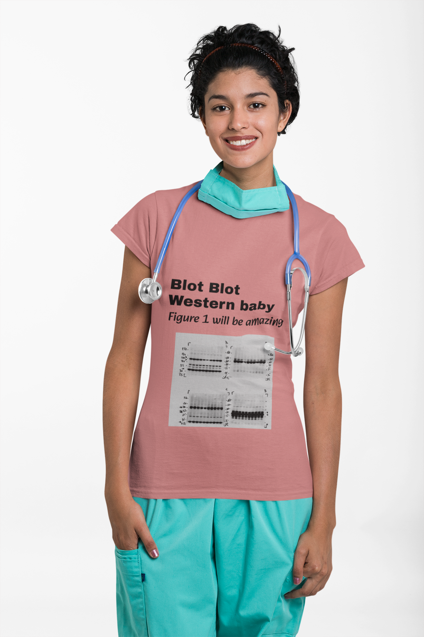 Funny Science Tee for Biologists Who Do Western Blots, Gift for Bench Scientists, Unisex Short Sleeve Shirt, Science Humor, Researcher Apparel