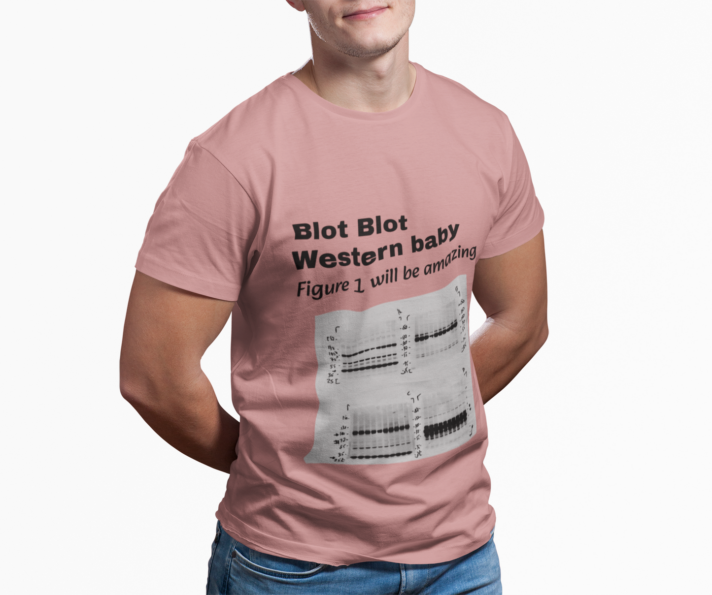 Funny Science Tee for Biologists Who Do Western Blots, Gift for Bench Scientists, Unisex Short Sleeve Shirt, Science Humor, Researcher Apparel
