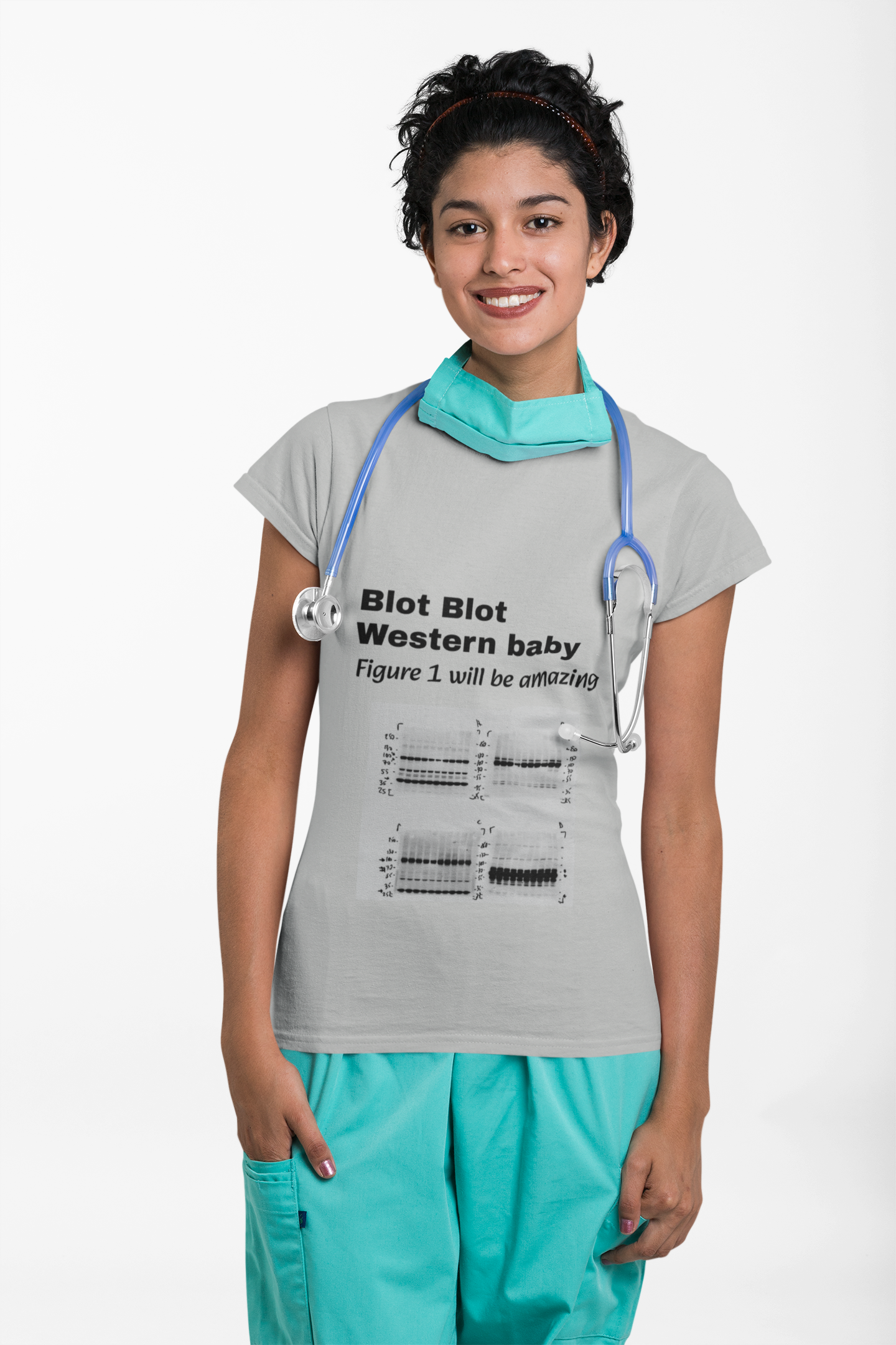 Funny Science Tee for Biologists Who Do Western Blots, Gift for Bench Scientists, Unisex Short Sleeve Shirt, Science Humor, Researcher Apparel