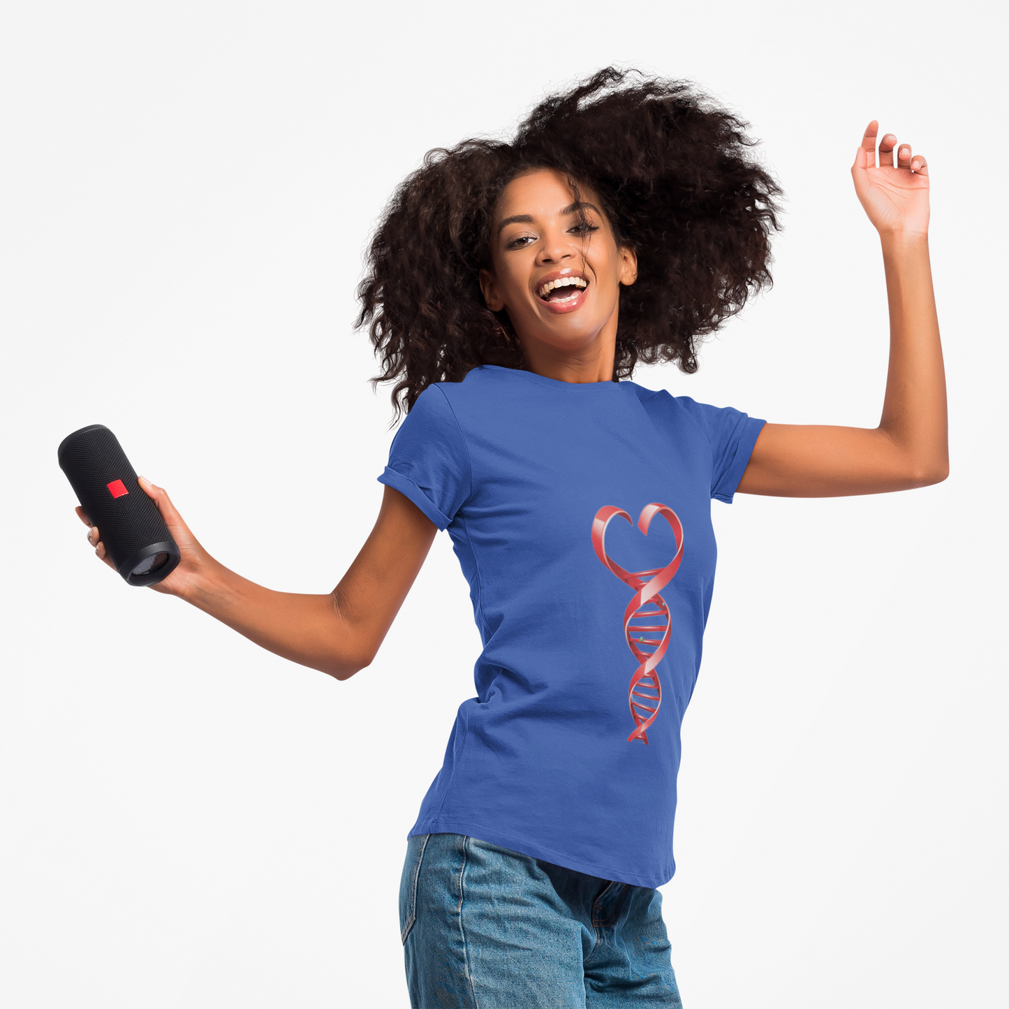 Women's DNA Heart Favorite Tee - Heart DNA Shirt, Gift for Her, Science Enthusiast, Birthday Gift, Valentine’s Day Top