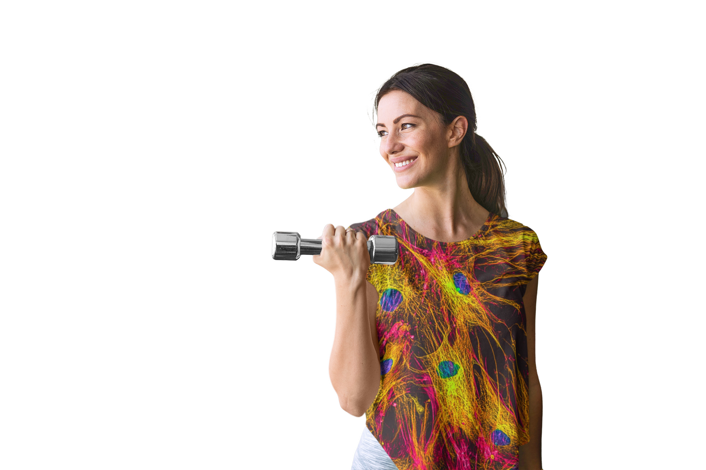 Vibrant Cell Design Women's Sports Jersey