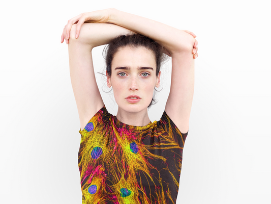 Vibrant Cell Design Women's Sports Jersey