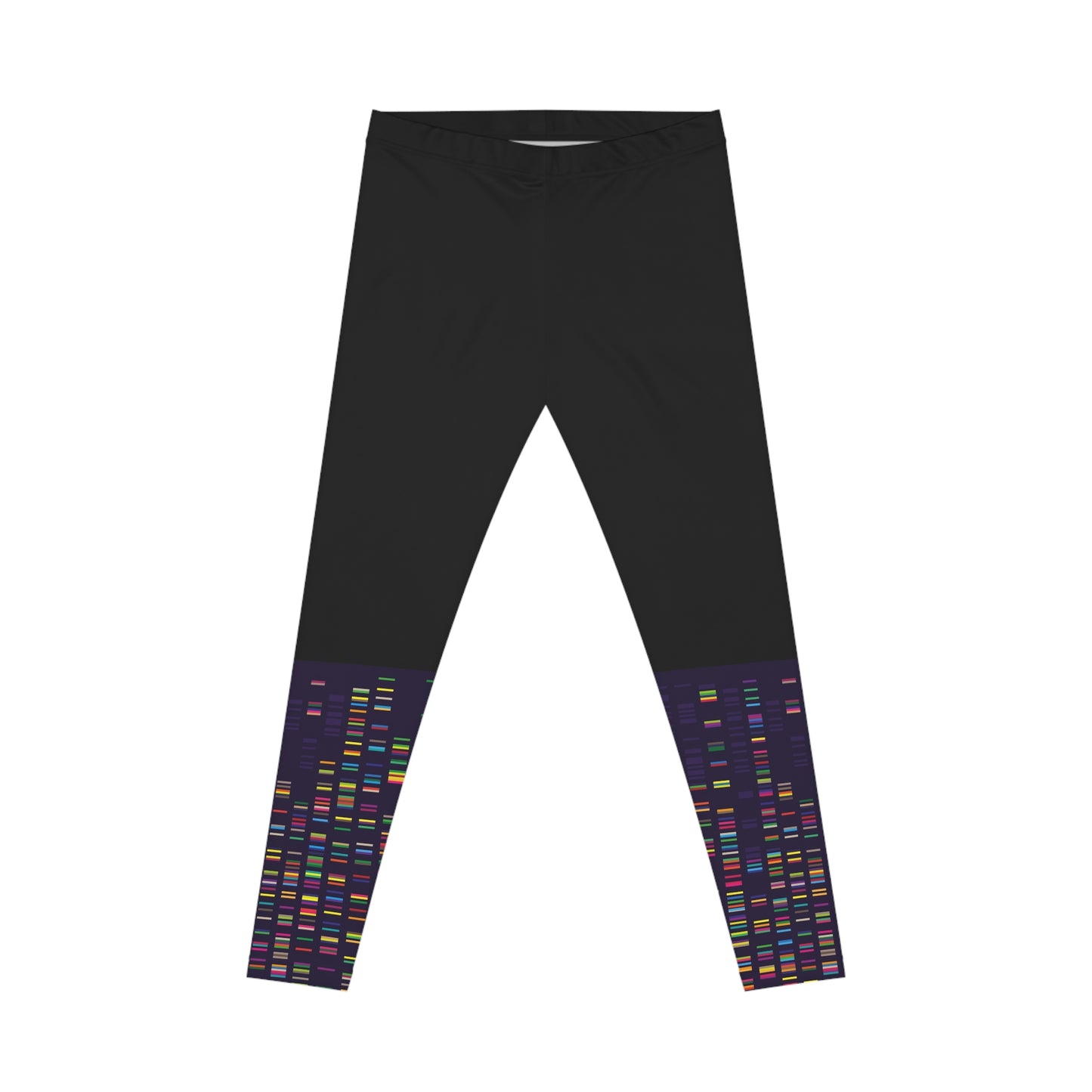 DNA Pattern Women's Leggings – Pastel Gradient Activewear