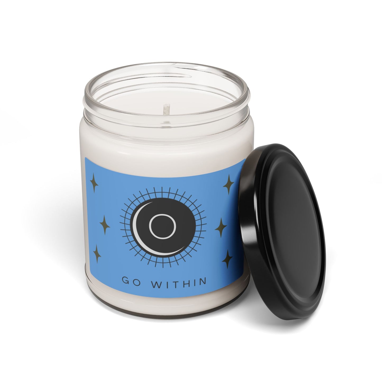 Meditation Candle, Aromatherapy Candle, Soy Wax Candle for Calm, Relaxing Scented Candle, Mindfulness Gift, Home Decor, Spiritual Gift