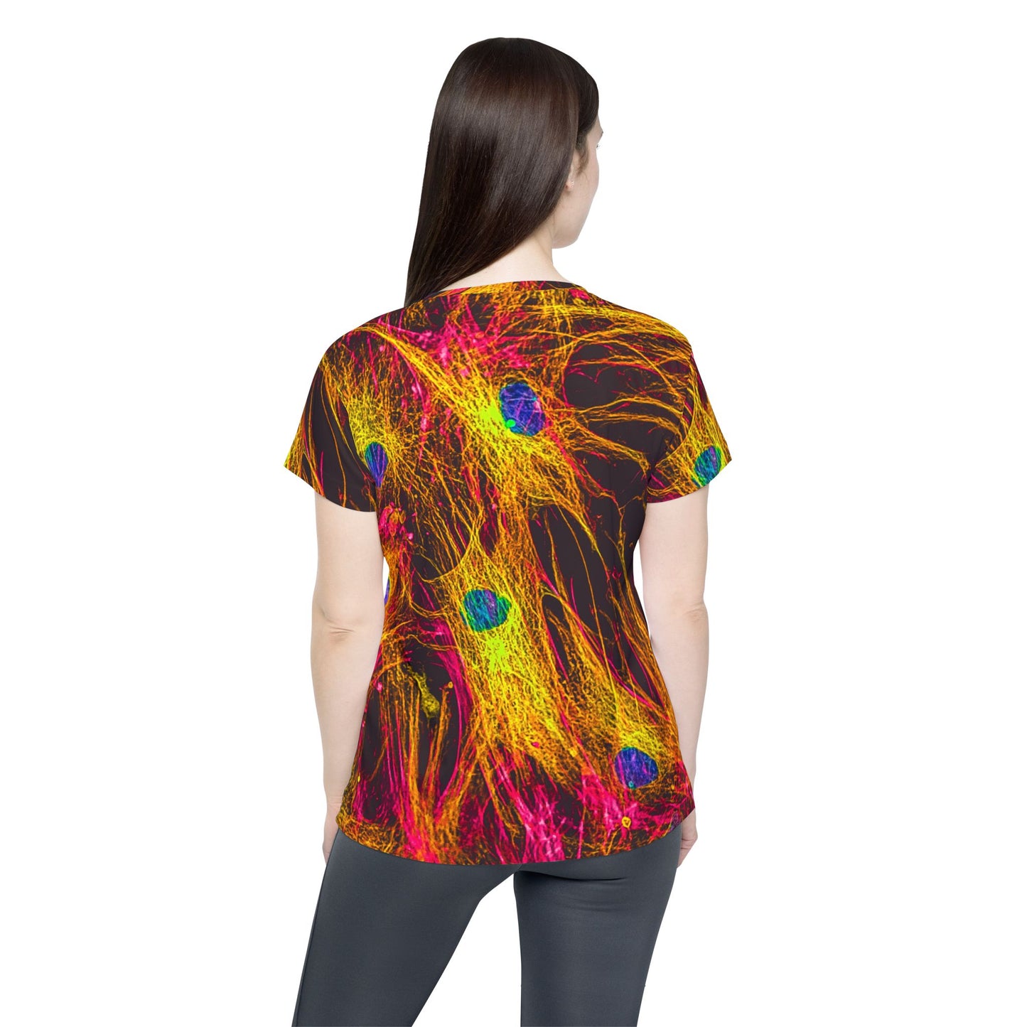 Vibrant Cell Design Women's Sports Jersey