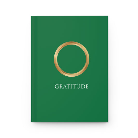 Gratitude Journal - Buddhist Inspired, Hardcover Writing Notebook