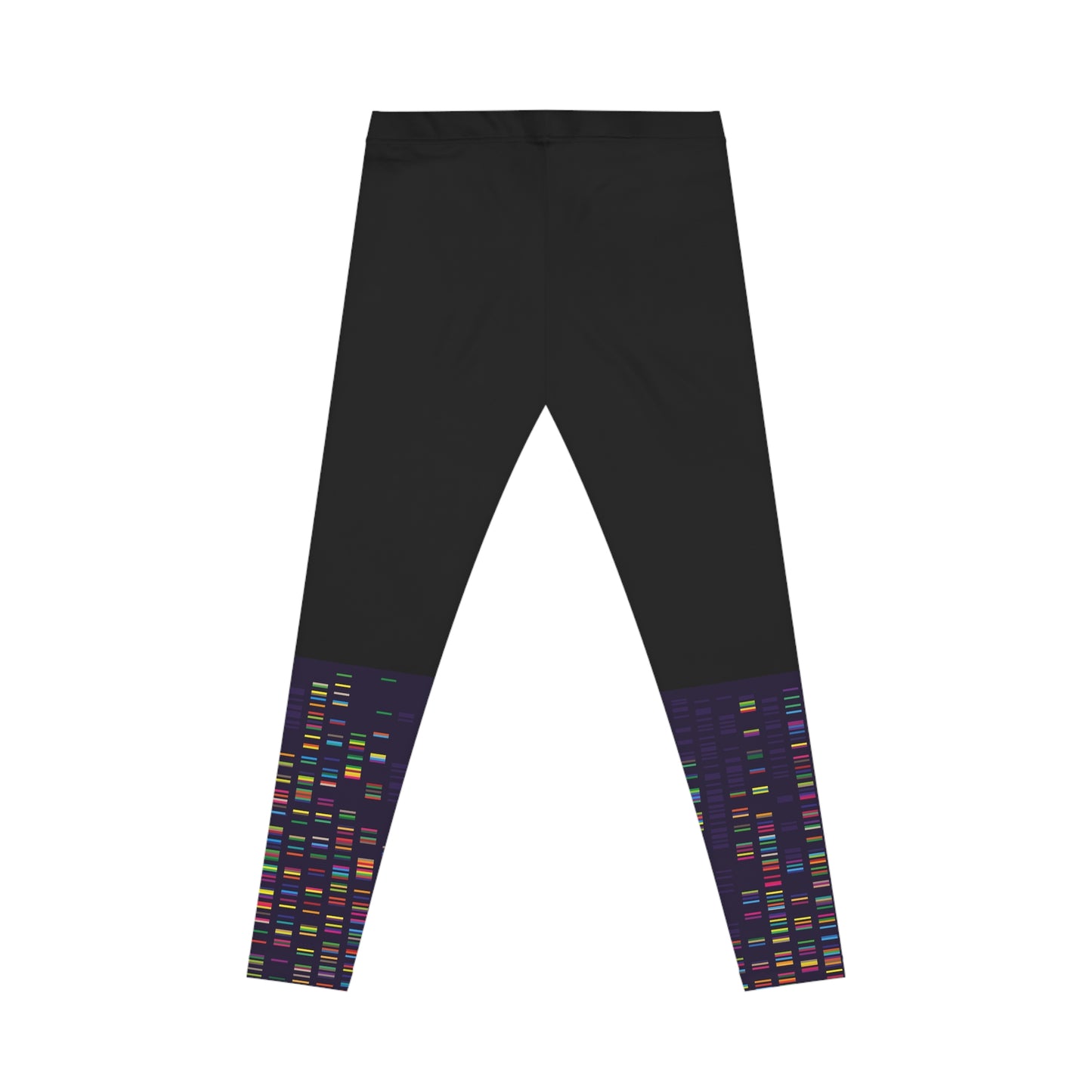 DNA Pattern Women's Leggings – Pastel Gradient Activewear
