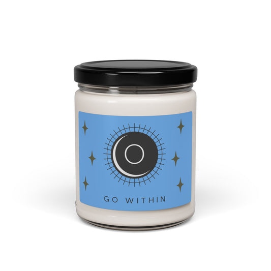 Meditation Candle, Aromatherapy Candle, Soy Wax Candle for Calm, Relaxing Scented Candle, Mindfulness Gift, Home Decor, Spiritual Gift