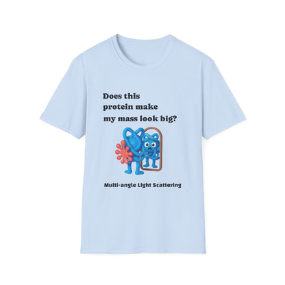 Multi-Angle Light Scattering of Protein Humor T-Shirt — “Does this protein make my mass look big?”