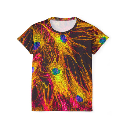 Vibrant Cell Design Women's Sports Jersey