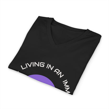 "Immaterial Girl Living in an Immaterial World" T-Shirt