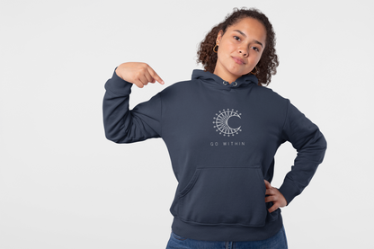 Cozy Up in Balance – Unisex Heavy Blend™ Sun & Moon Hoodie For Every Occasion, Perfect Gift, Casual Wear, Fall Favorites, Holiday Comfort