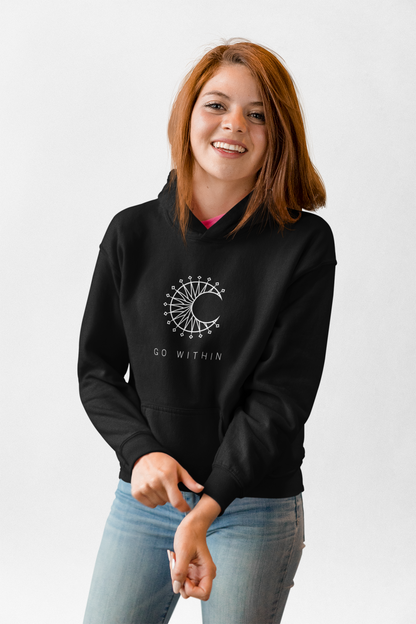 Cozy Up in Balance – Unisex Heavy Blend™ Sun & Moon Hoodie For Every Occasion, Perfect Gift, Casual Wear, Fall Favorites, Holiday Comfort
