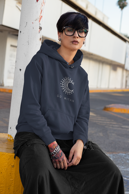 Cozy Up in Balance – Unisex Heavy Blend™ Sun & Moon Hoodie For Every Occasion, Perfect Gift, Casual Wear, Fall Favorites, Holiday Comfort