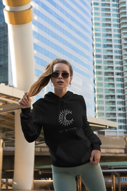 Cozy Up in Balance – Unisex Heavy Blend™ Sun & Moon Hoodie For Every Occasion, Perfect Gift, Casual Wear, Fall Favorites, Holiday Comfort