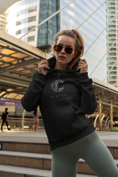 Cozy Up in Balance – Unisex Heavy Blend™ Sun & Moon Hoodie For Every Occasion, Perfect Gift, Casual Wear, Fall Favorites, Holiday Comfort
