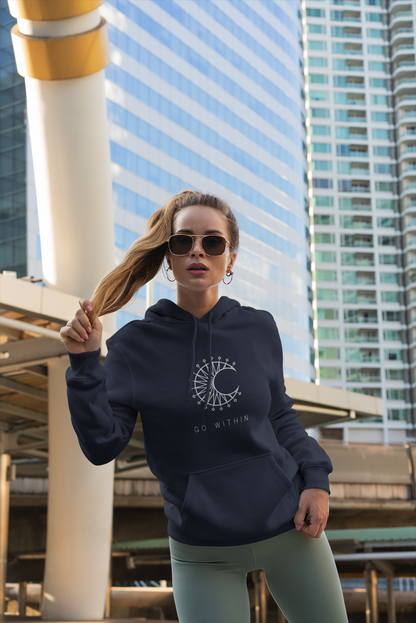 Cozy Up in Balance – Unisex Heavy Blend™ Sun & Moon Hoodie For Every Occasion, Perfect Gift, Casual Wear, Fall Favorites, Holiday Comfort