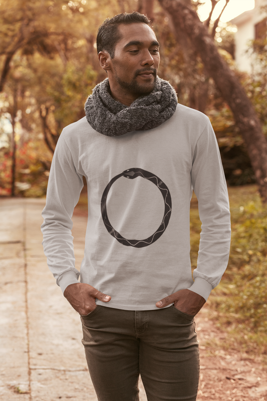 Men’s Longsleeve Tee with Serpent Design, Cozy Unisex Shirt for Casual Style, Perfect Gift for Nature Lovers, Fall Fashion, Halloween, [...]