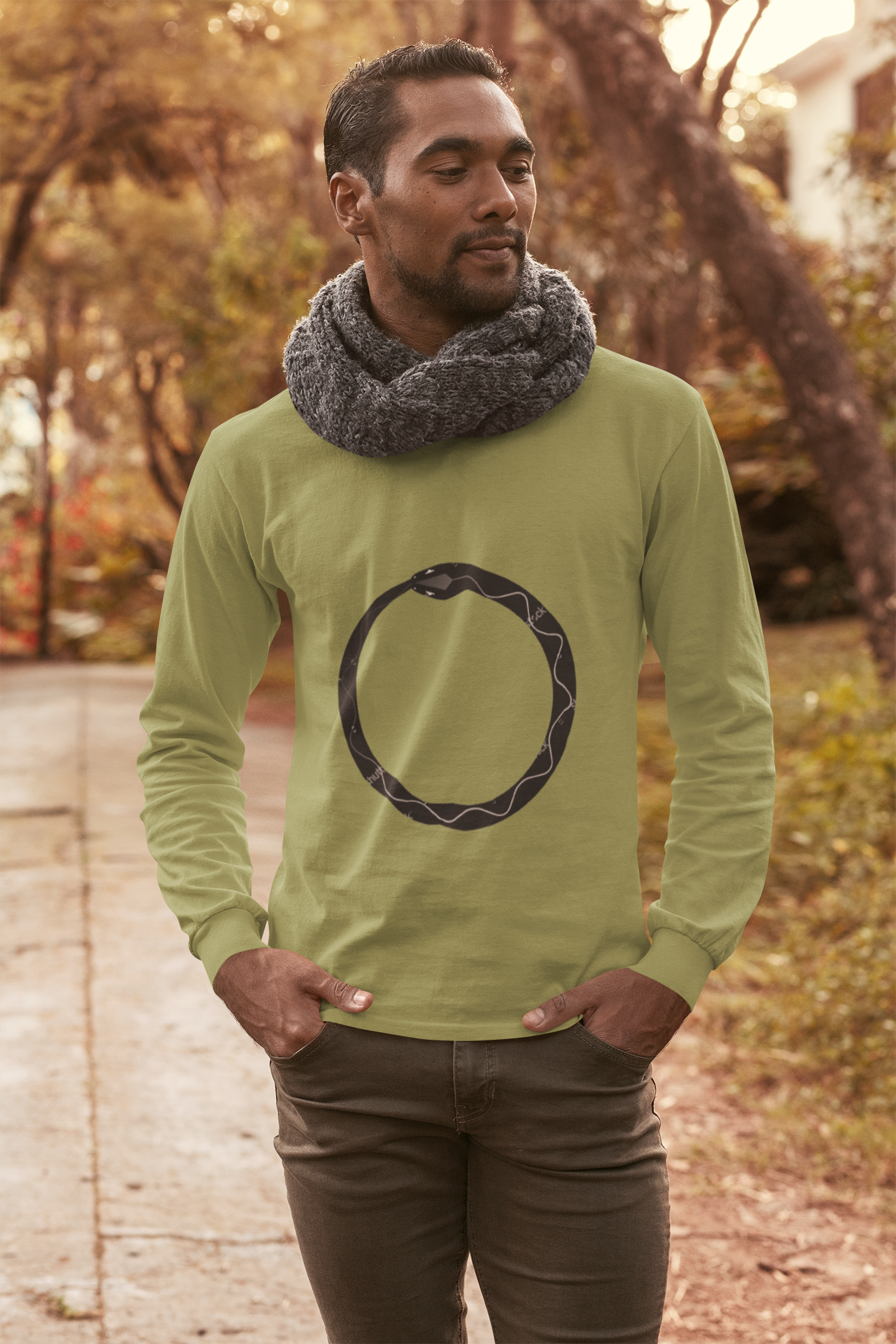 Men’s Longsleeve Tee with Serpent Design, Cozy Unisex Shirt for Casual Style, Perfect Gift for Nature Lovers, Fall Fashion, Halloween, [...]