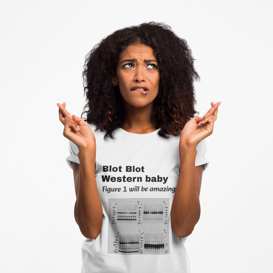 Funny Science Tee for Biologists Who Do Western Blots, Gift for Bench Scientists, Unisex Short Sleeve Shirt, Science Humor, Researcher Apparel