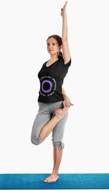 "Immaterial Girl Living in an Immaterial World" T-Shirt