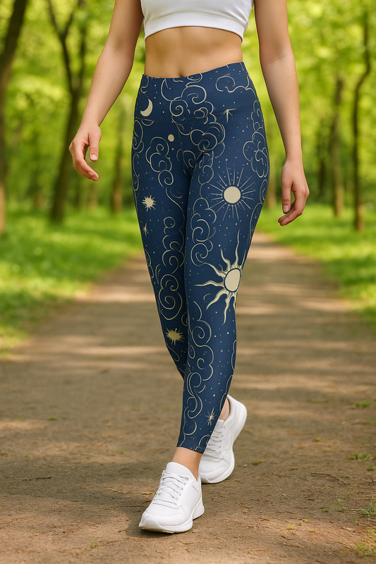 Mystic Celestial Leggings — Women's Celestial Yoga Pants