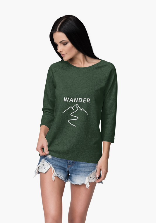 Wander a Mountain Road -  Long Sleeve Unisex Tee