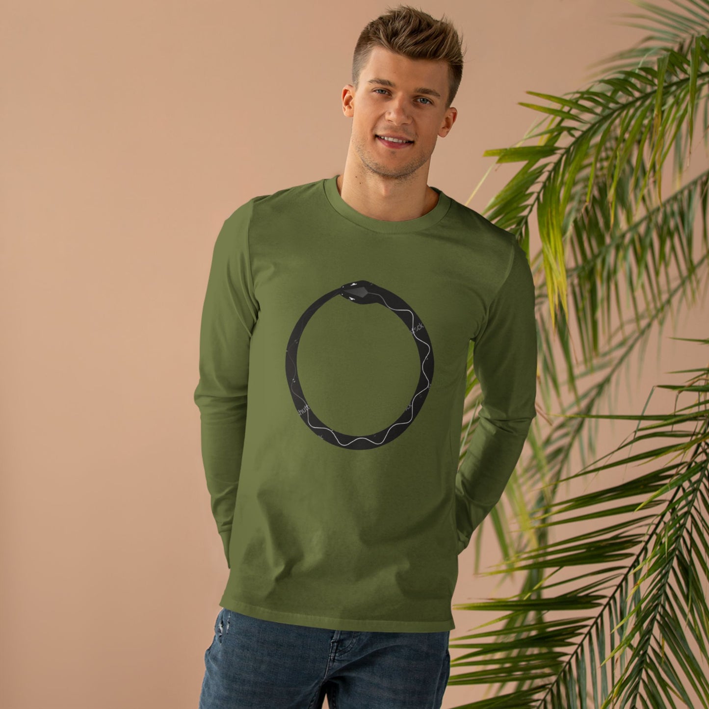 Men’s Longsleeve Tee with Serpent Design, Cozy Unisex Shirt for Casual Style, Perfect Gift for Nature Lovers, Fall Fashion, Halloween, [...]