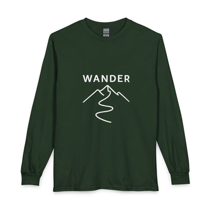 Wander a Mountain Road -  Long Sleeve Unisex Tee
