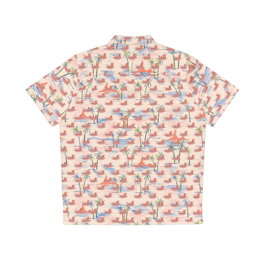 Fun Hawaiian Cas9 Gene Editing Shirt; gift for scientist; gift for biologist; casual Fridays