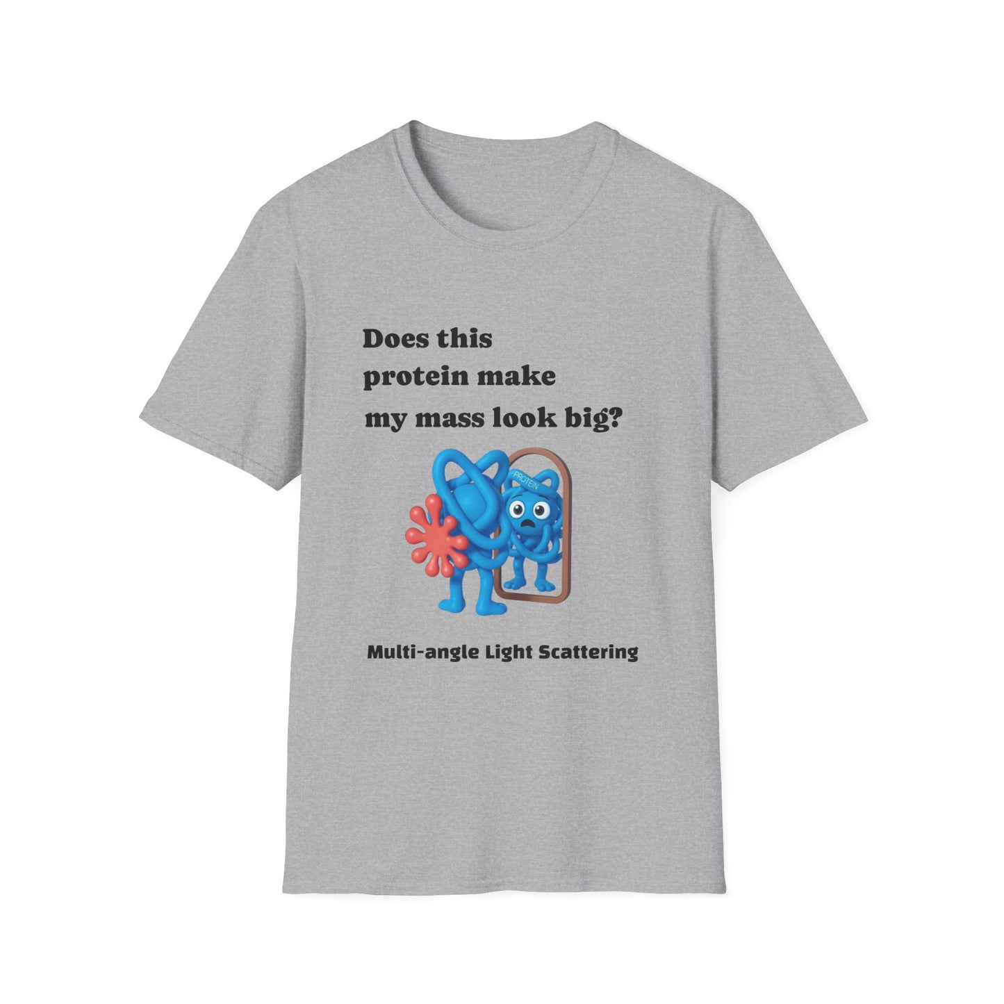 Multi-Angle Light Scattering of Protein Humor T-Shirt — “Does this protein make my mass look big?”