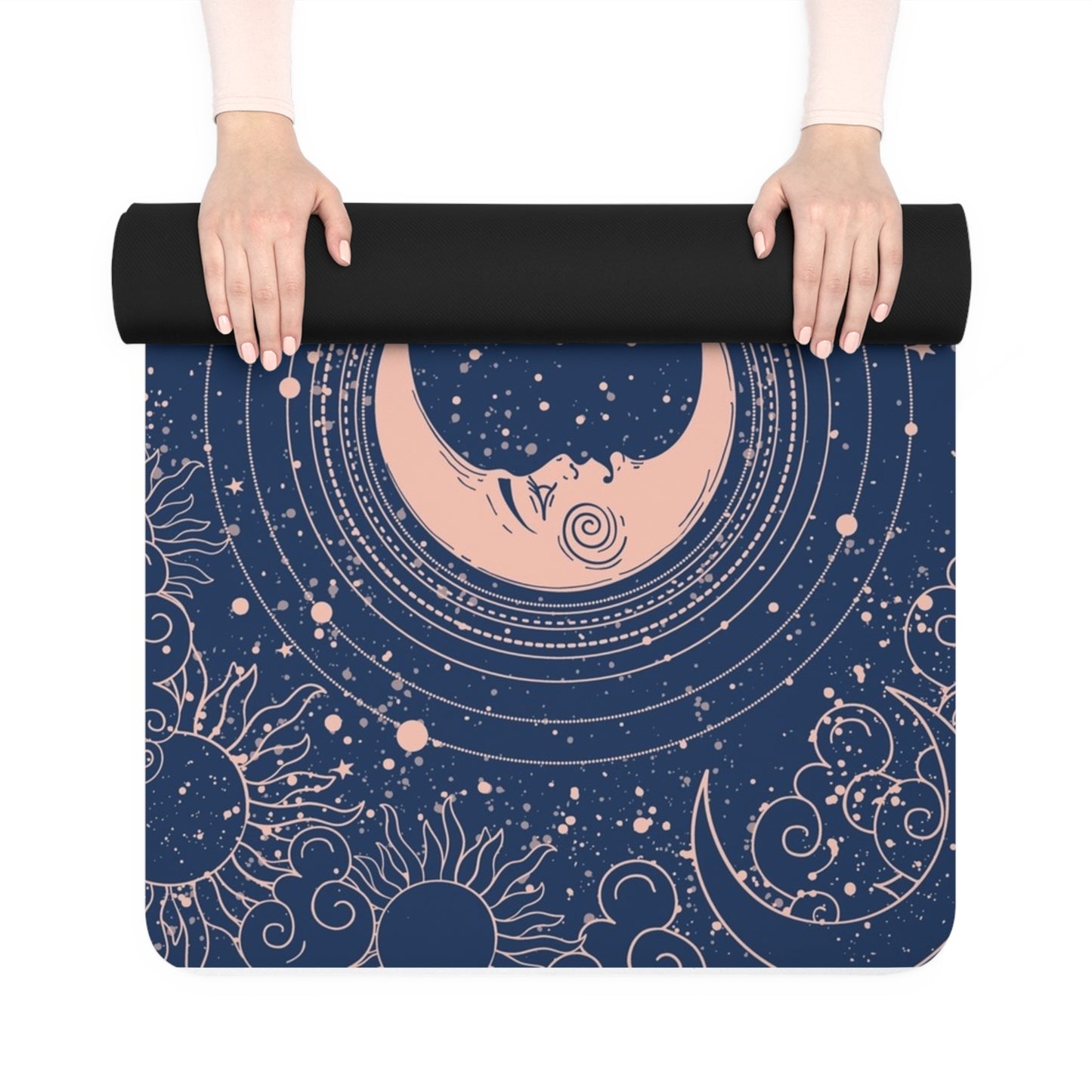 Celestial Yoga Mat - Sun and Moon Design, Non-Slip Rubber, Eco-Friendly Home Exercise, Perfect for Yoga Lovers, Gift for Fitness [...]