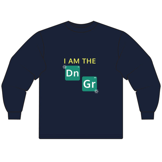 Geeky Unisex Long Sleeve T-Shirt - I Am the Danger, Science Apparel, Gift for Nerds, Funny Chemistry Tee, Casual Wear, Birthday Present