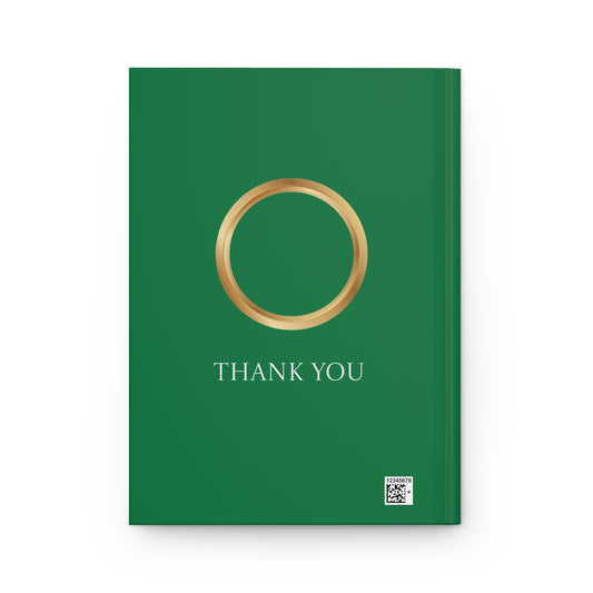 Gratitude Journal - Buddhist Inspired, Hardcover Writing Notebook